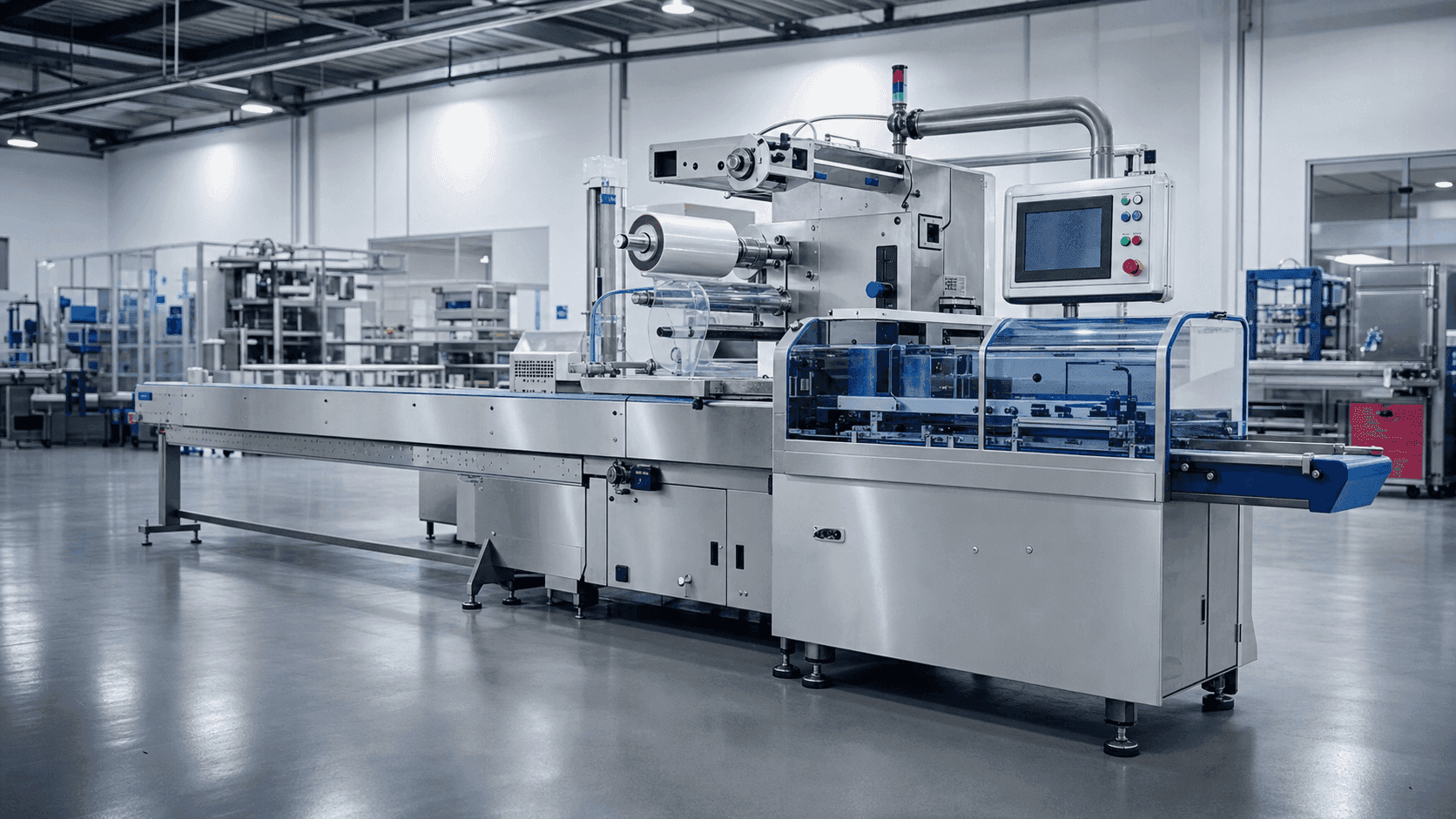 AL Raheem Engineering AR-210 Horizontal Flow Wrap Packaging Machine Pakistan